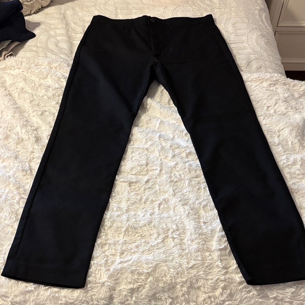 Calvin Klein Black Dress Pants with Branded Waistlabel